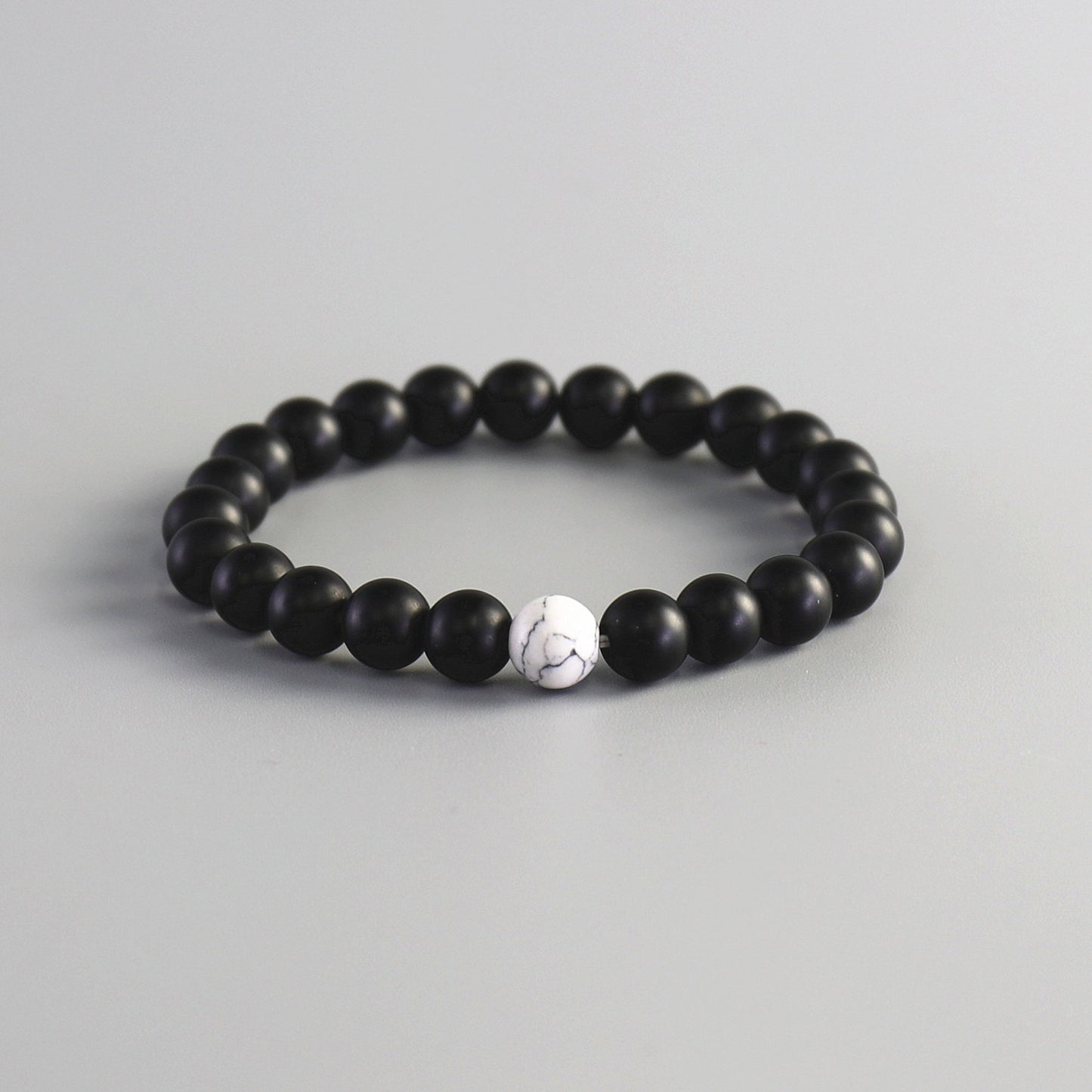 Buddhist Handcrafted Nature Sandalwood Bracelet for "Yin & Yang Balance" (Includes Both Bracelets)