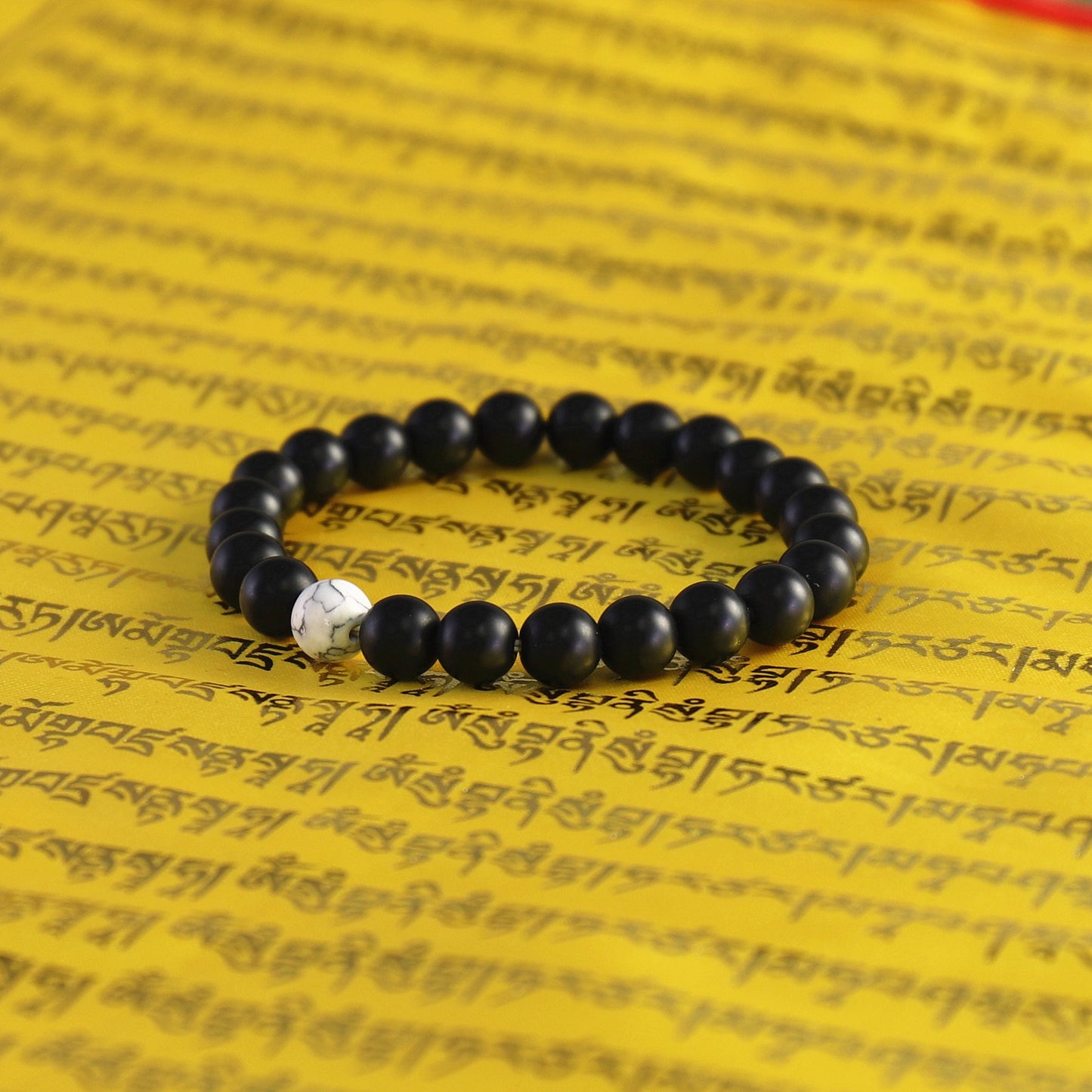 Buddhist Handcrafted Nature Sandalwood Bracelet for "Yin & Yang Balance" (Includes Both Bracelets)