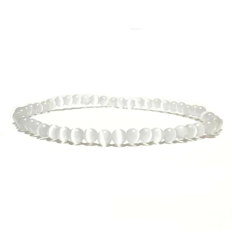 Tibetan Steel & Handmade Spirit Bracelet for Strength & Grounding
(Stones made with Natural Cat's Eye)