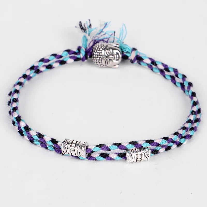 Handmade Tibetan Blessed Knots for "Joy & Lightheartedness"