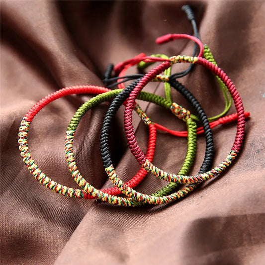 Handmade Tibetan Blessed Knots for "Emotional Healing & Clarity"
