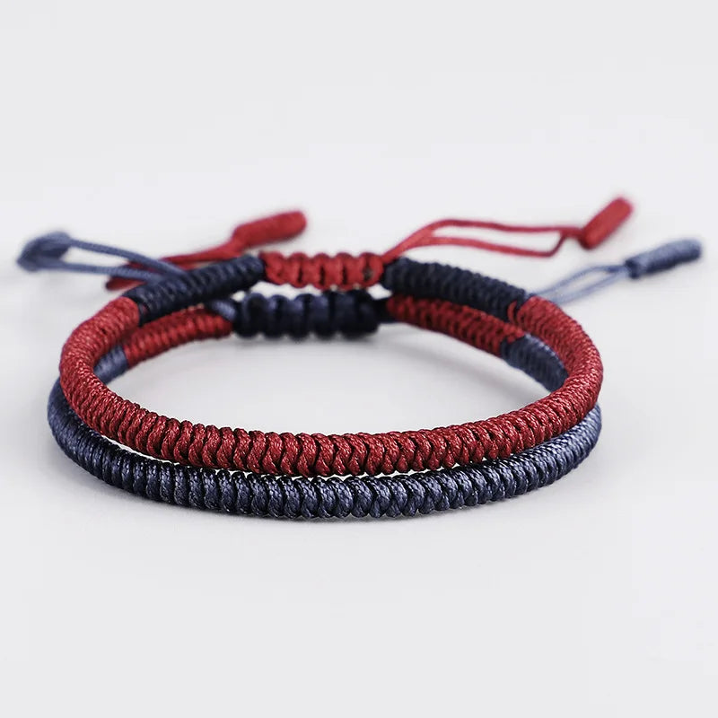 Handmade Tibetan Blessed Knots for "Abundance & Gratitude"