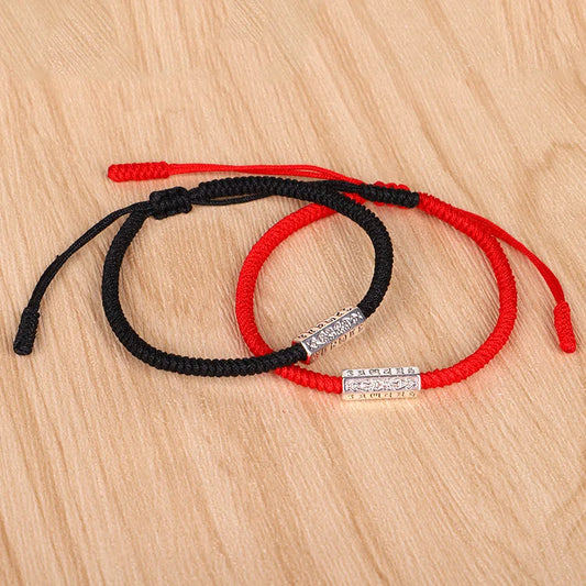 Handmade Tibetan Blessed Knots for "Divine Love & Compassion"