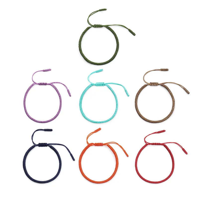 Handmade Tibetan Blessed Knots for "Strong Energy, Health & Leadership"