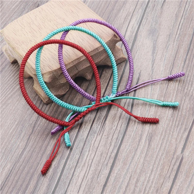 Handmade Tibetan Blessed Knots for "Strong Energy, Health & Leadership"