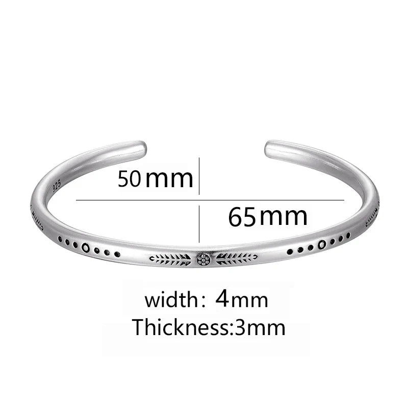 Tibetan Steel & Handmade Spirit Bracelet for "Attracting Wealth & Opportunities"
