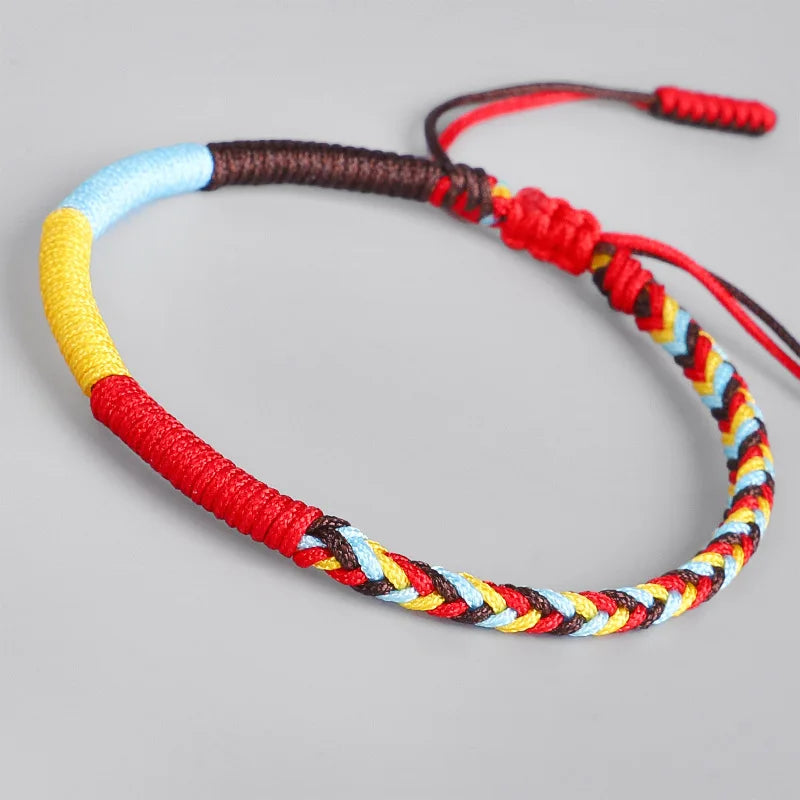 Handmade Tibetan Blessed Waterproof Woven Threads for "Resilience & Fortitude"