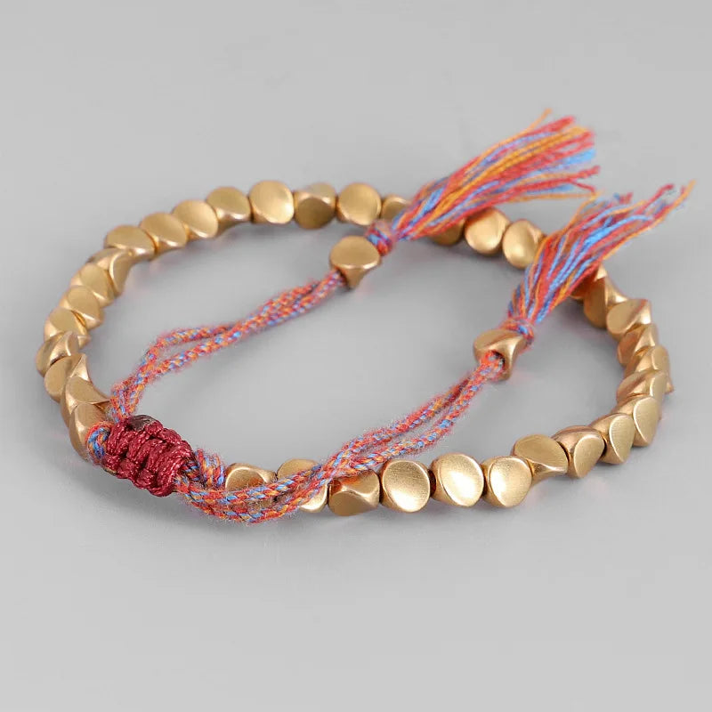 Handmade Tibetan Blessed Knots for "Clarity & Higher Awareness"