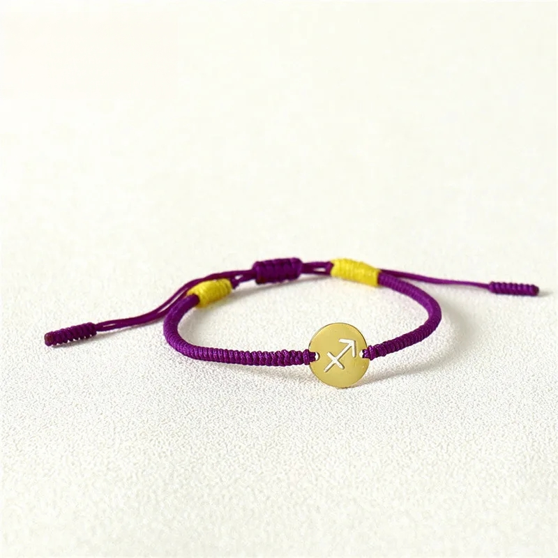 Handmade Tibetan Blessed Natural Stone Beads for "Cosmic Alignment & Zodiac Energy" – 12 Constellation Stainless Steel Charm