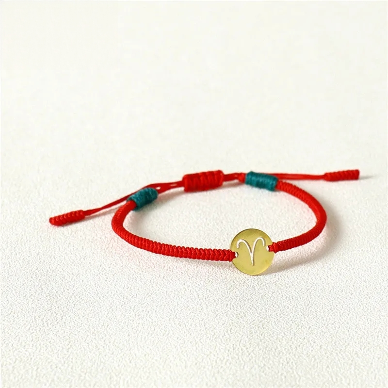 Handmade Tibetan Blessed Natural Stone Beads for "Cosmic Alignment & Zodiac Energy" – 12 Constellation Stainless Steel Charm