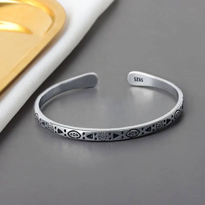 Tibetan Steel & Handmade Spirit Bracelet for Abundance & Gratitude