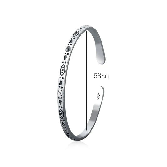 Tibetan Steel & Handmade Spirit Bracelet for Abundance & Gratitude