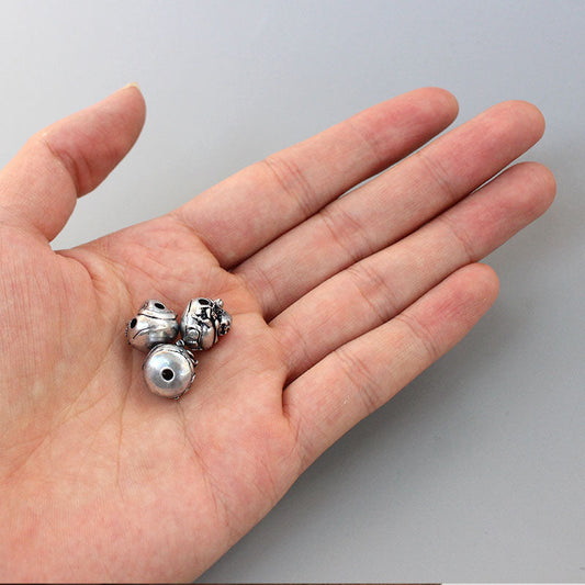 Budda Shaped Enlightenment Pendant (White Copper)