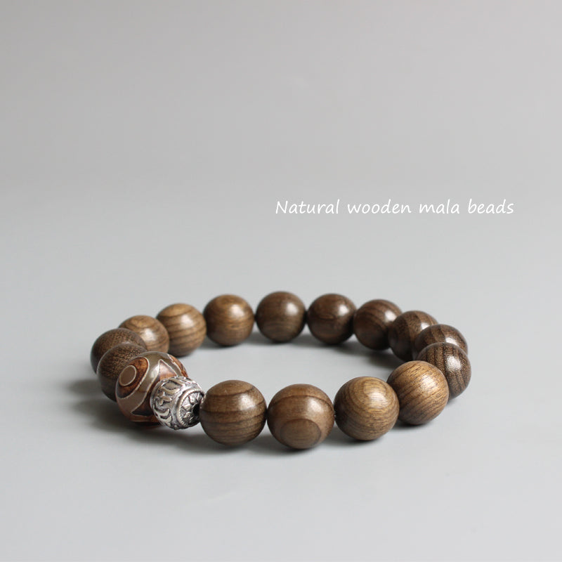 Buddhist Handcrafted Nature Sandalwood Bracelet for "Spirit of Adventure"