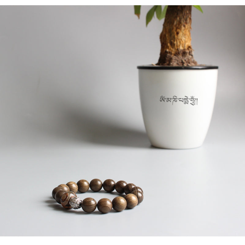 Buddhist Handcrafted Nature Sandalwood Bracelet for "Spirit of Adventure"