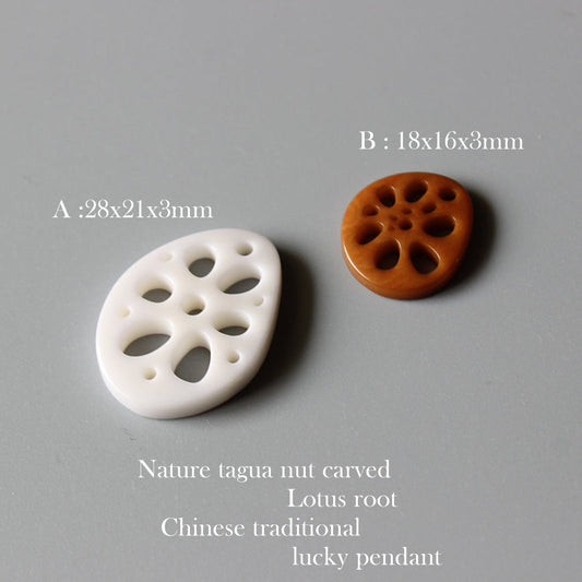 Lotus Root Purification Pendant (Long)