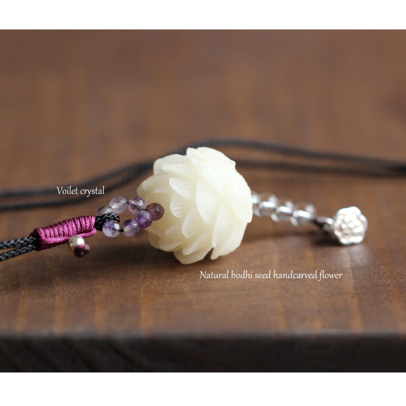 Flower Spirit Pendant (Bodhi Seed)