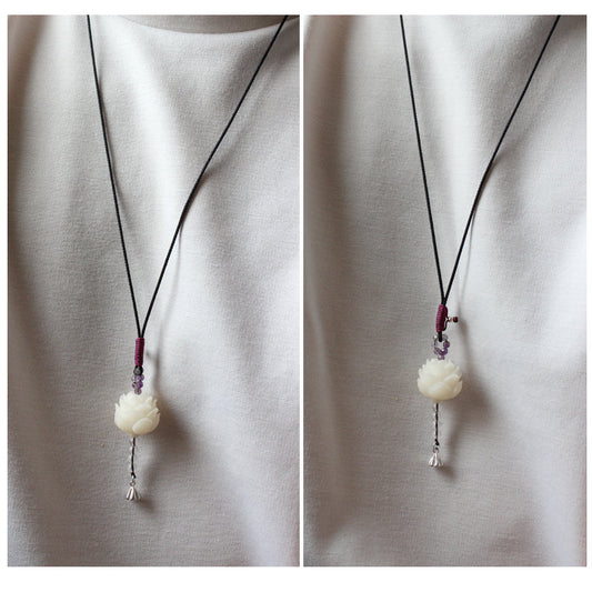 Flower Spirit Pendant (Bodhi Seed)