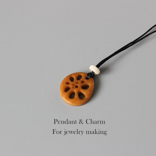 Lotus Root Courage Pendant