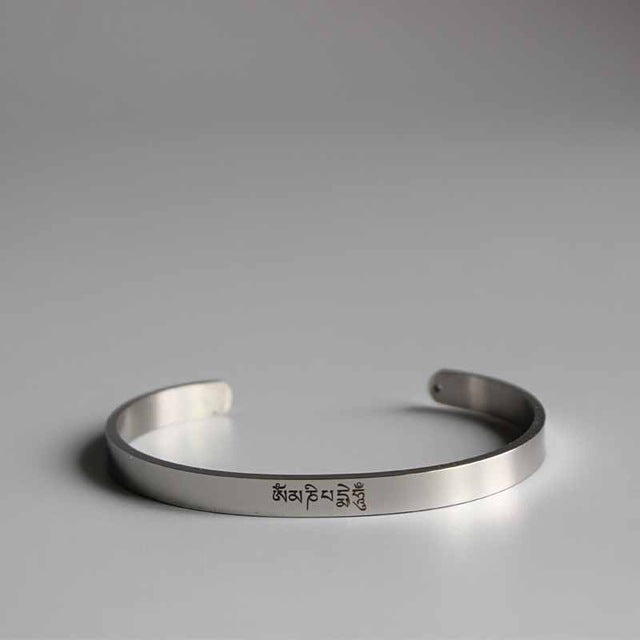 Six True Mantra Words Bangle