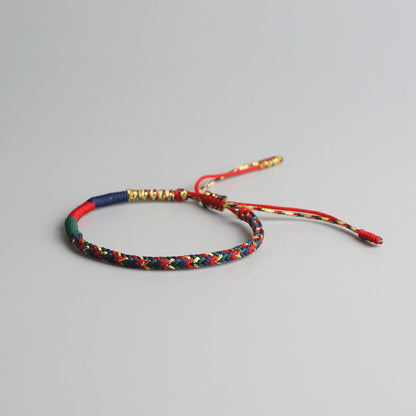Handmade Tibetan Blessed Knots of Mixtures for "Protection, Health, Balance, Energy & Wisdom"