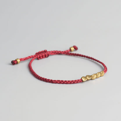 Handmade Tibetan Blessed Knots for "Mantra" (Om Mani Padme Hum - Zen)