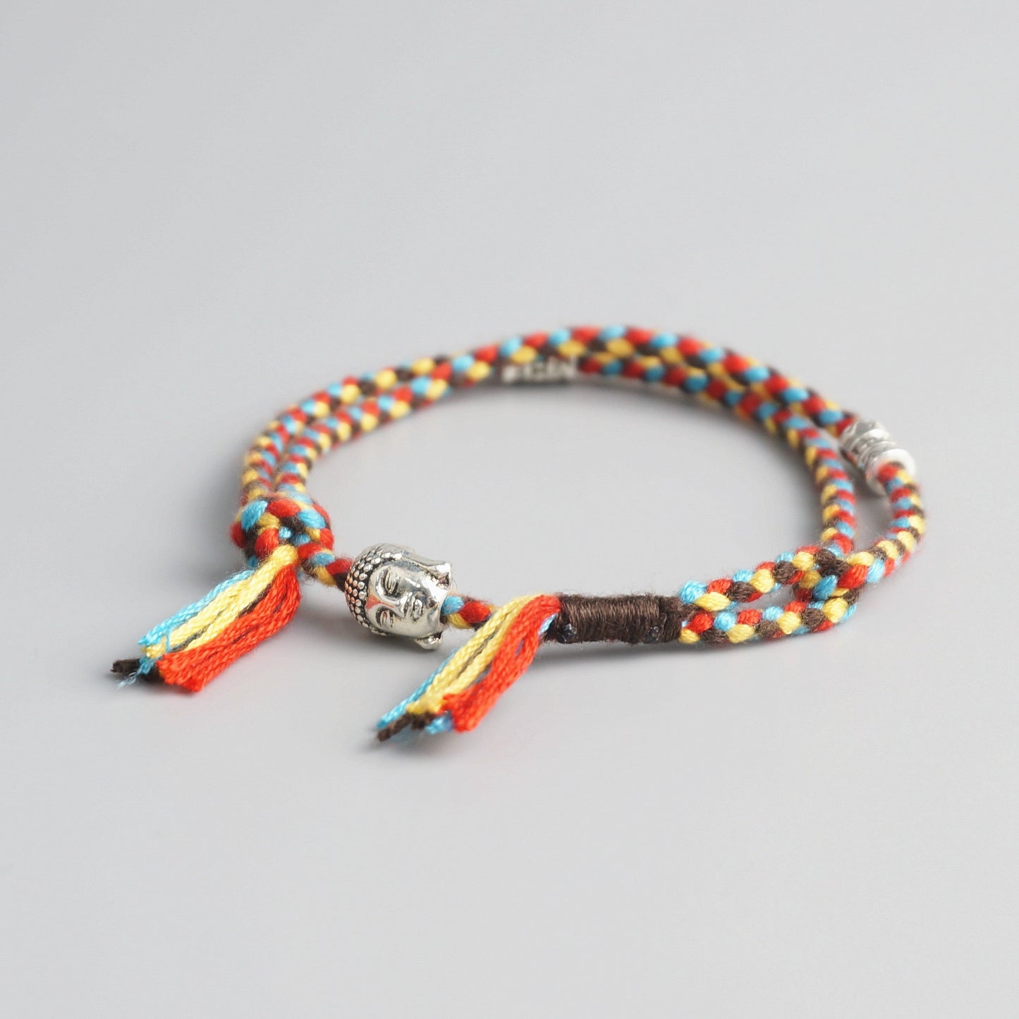 Handmade Tibetan Blessed Amulet Knot for "Wellness & Worthiness" (inspired by the teachings of Buddha)