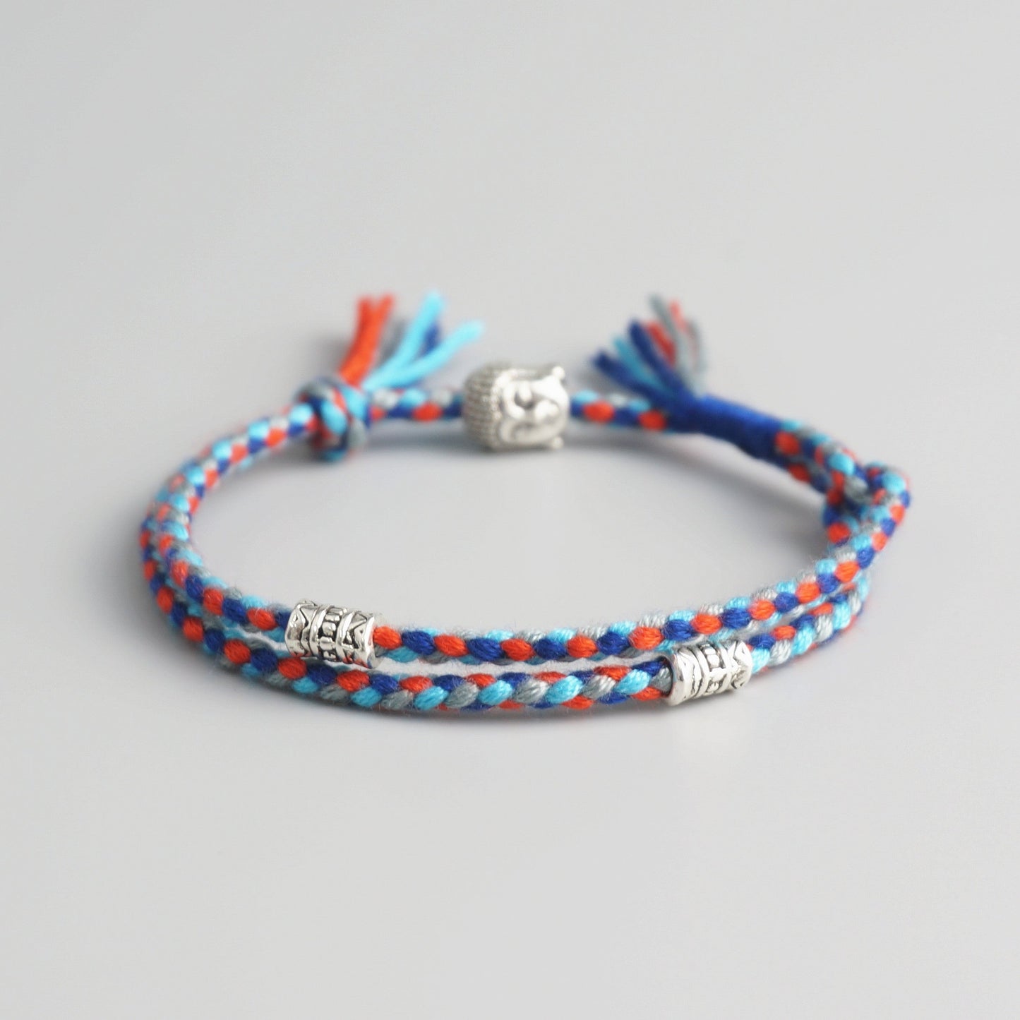 Handmade Tibetan Blessed Amulet Knot for "Wellness & Worthiness" (inspired by the teachings of Buddha)