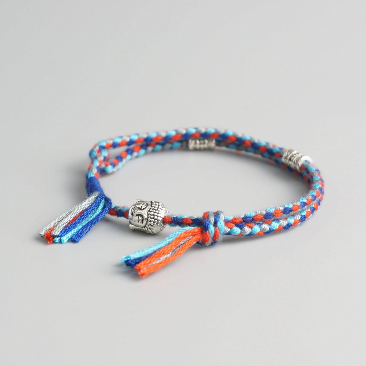 Handmade Tibetan Blessed Amulet Knot for "Wellness & Worthiness" (inspired by the teachings of Buddha)
