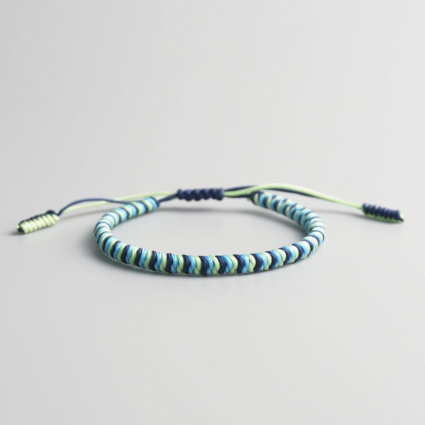 Handmade Tibetan Blessed Knots for "Aura & Peace" (clean light energy and vibe)
