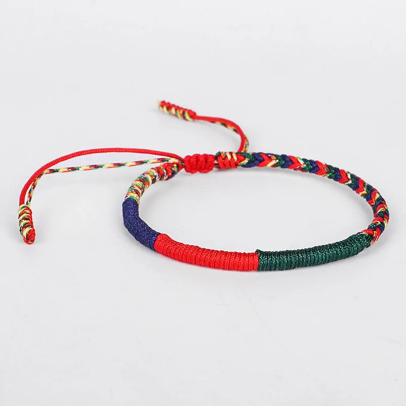 Handmade Tibetan Blessed Waterproof Woven Threads for "Resilience & Fortitude"