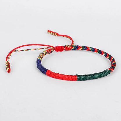 Handmade Tibetan Blessed Waterproof Woven Threads for "Resilience & Fortitude"