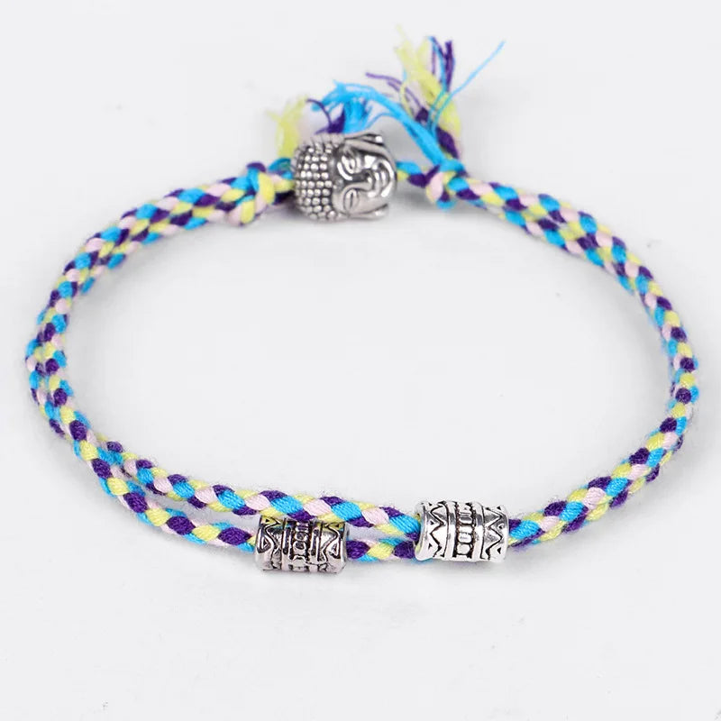 Handmade Tibetan Blessed Knots for "Joy & Lightheartedness"