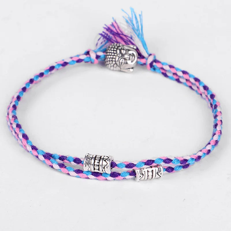 Handmade Tibetan Blessed Knots for "Joy & Lightheartedness"