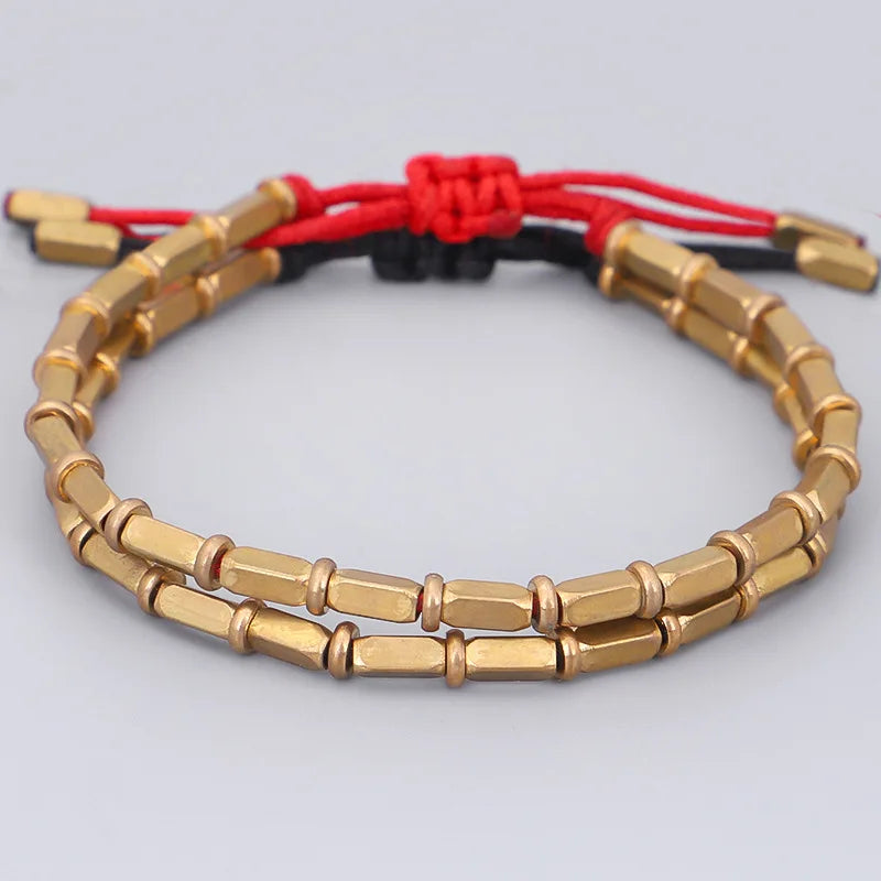 Handmade Tibetan Blessed Knots for "Strength & Grounding"