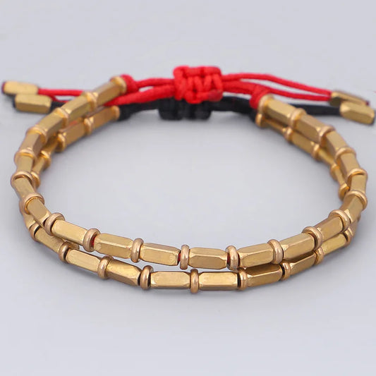 Handmade Tibetan Blessed Knots for "Strength & Grounding"