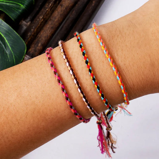 Handmade Tibetan Blessed Knots for "Protection, Purification & Calm" 