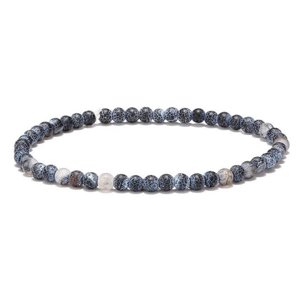 Tibetan Steel & Handcarved Spirit Bracelet for “Strong Energy & Leadership" 