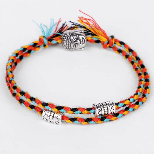 Handmade Tibetan Blessed Knots for "Joy & Lightheartedness"