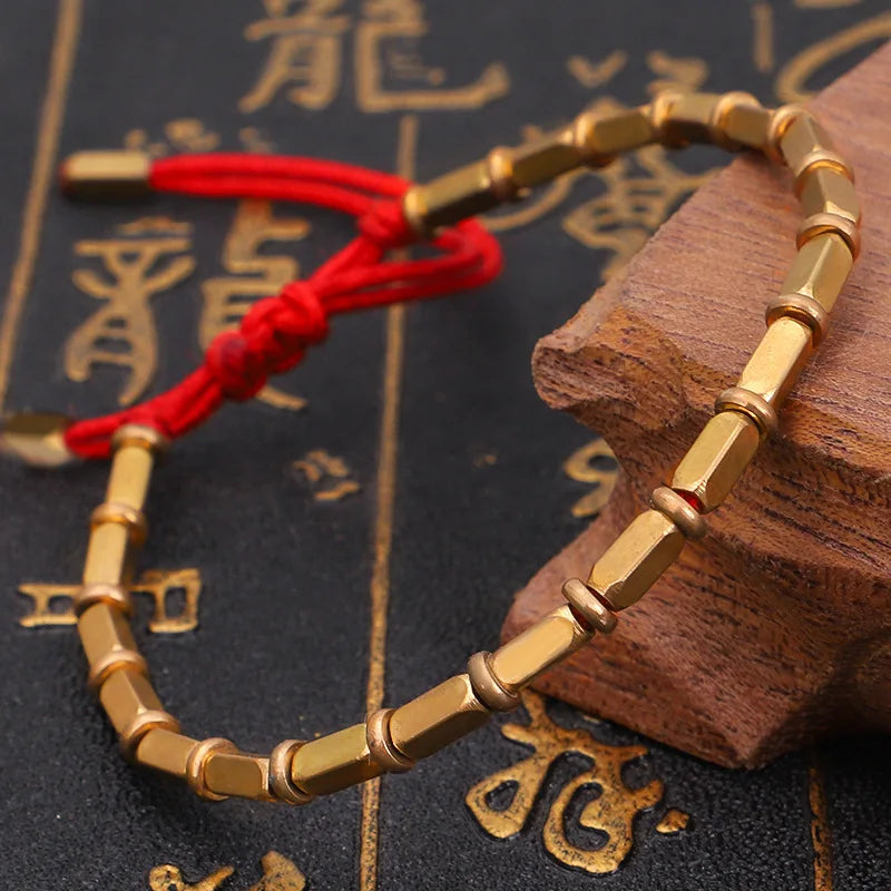 Handmade Tibetan Blessed Knots for "Strength & Grounding"