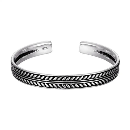 Tibetan Steel & Handmade Spirit Bracelet for "Attracting Wealth & Opportunities" 