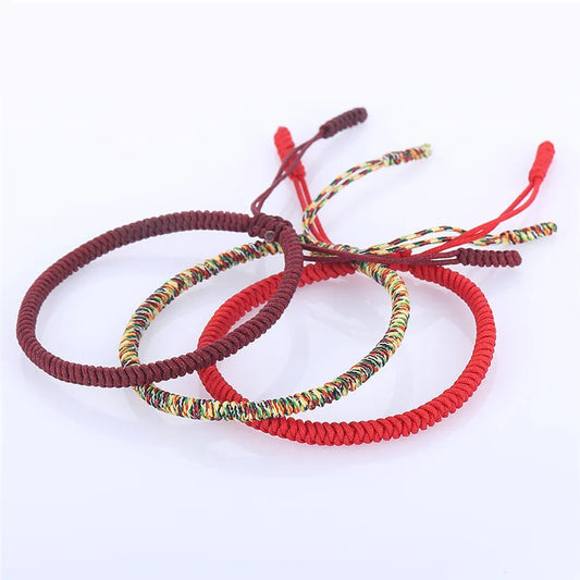 Handmade Tibetan Blessed Knots for "Protection, Health, Focus & Motivation" 