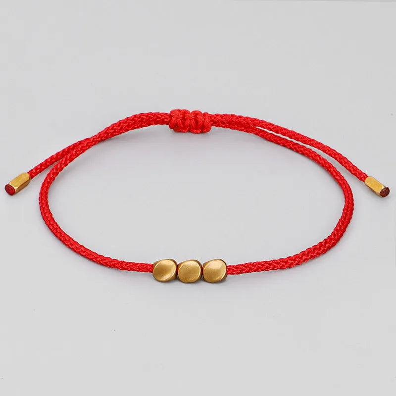Handmade Tibetan Blessed Knots for " Prosperity & Progress"