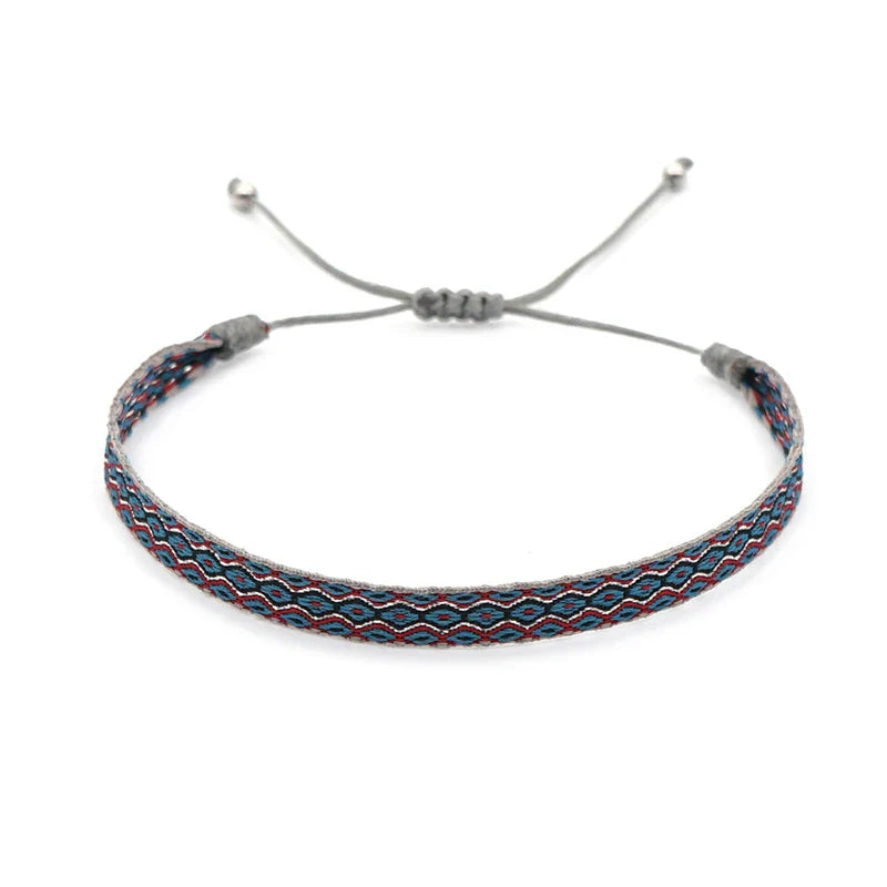 Tibetan Steel & Handmade Spirit Bracelet for Energy Cleansing & Balance (Beads made of Lucky Cat's Eye)