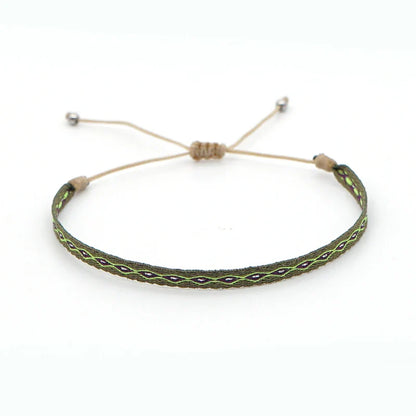 Tibetan Steel & Handmade Spirit Bracelet for "Unshakable Trust" (Beads made of Natural Tiger Eye Stone)