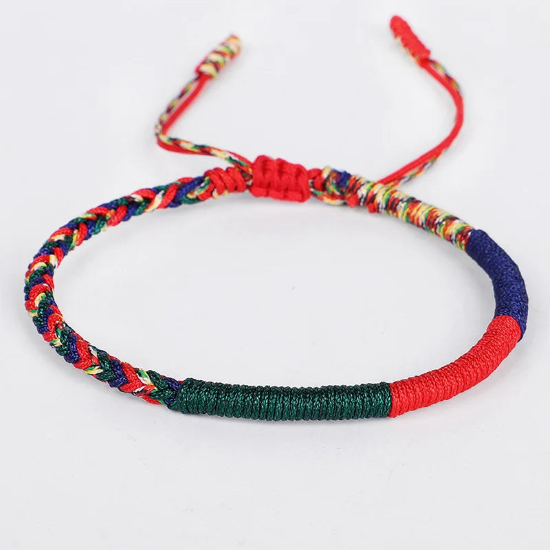 Handmade Tibetan Blessed Waterproof Woven Threads for "Resilience & Fortitude"