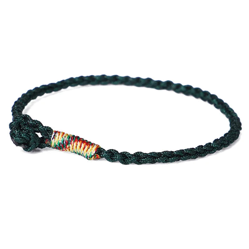 Handmade Tibetan Blessed Knots for "Safe Travels & New Beginnings"