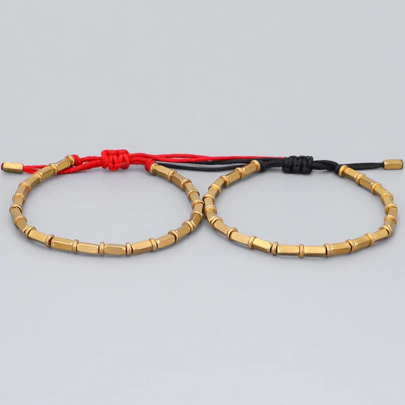 Handmade Tibetan Blessed Knots for "Strength & Grounding"