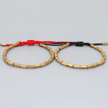 Handmade Tibetan Blessed Knots for "Strength & Grounding"