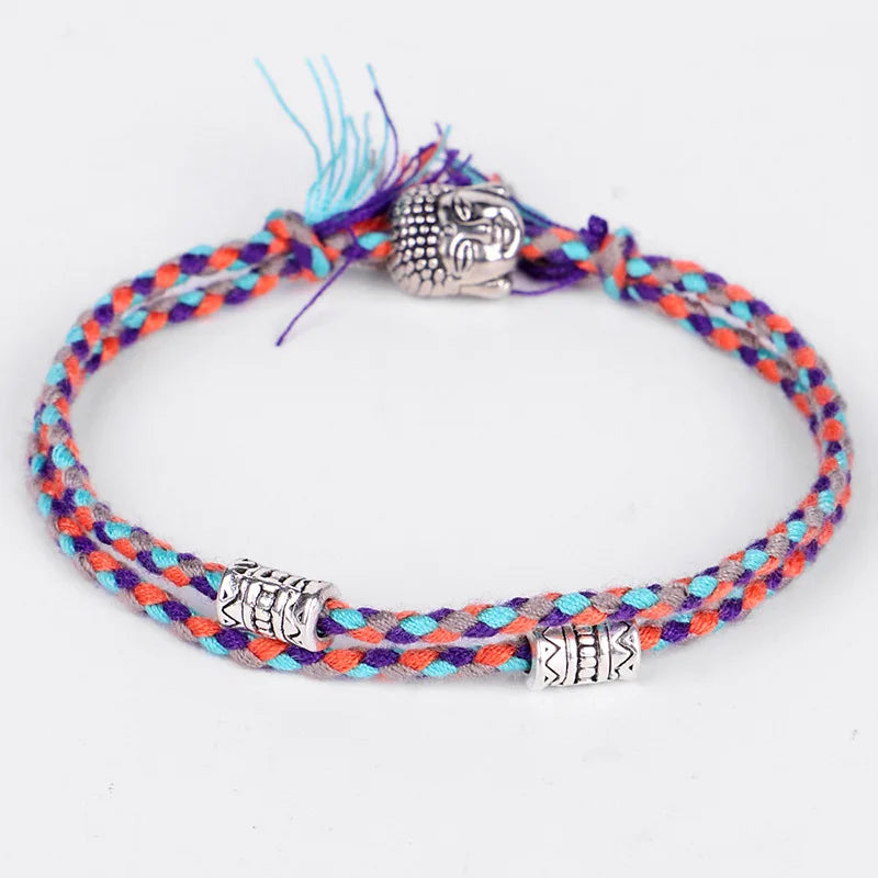 Handmade Tibetan Blessed Knots for "Joy & Lightheartedness"